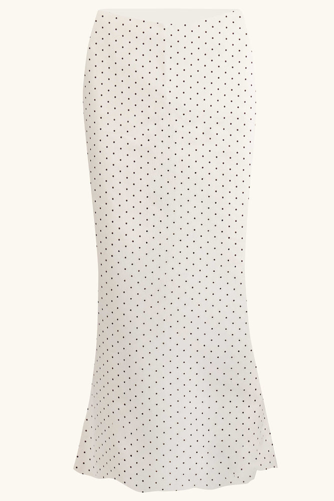 Allura Maxi Skirt ~ Polka Dot Cotton