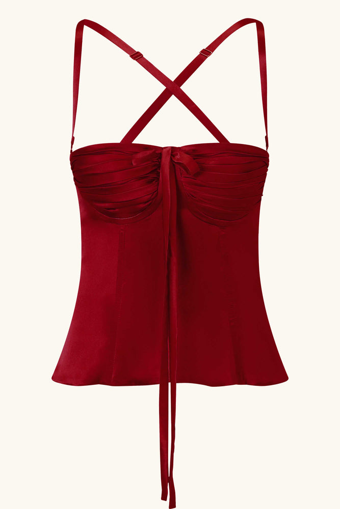 Amira & Allura Silk Mini Set Cherry Red