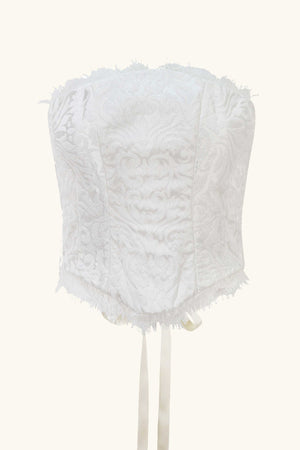 Aurora Set  ~ White Crepe Damask