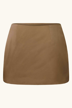 Dawn Mini Skirt ~ Chocolat Silk