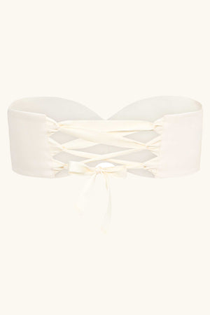 Brassière Coquillage Blanc Ivoire